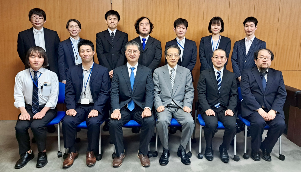 表彰式の集合写真