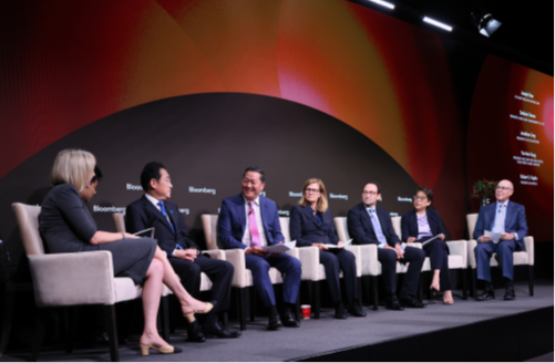 NYイベントにおける投資家との対話の様子